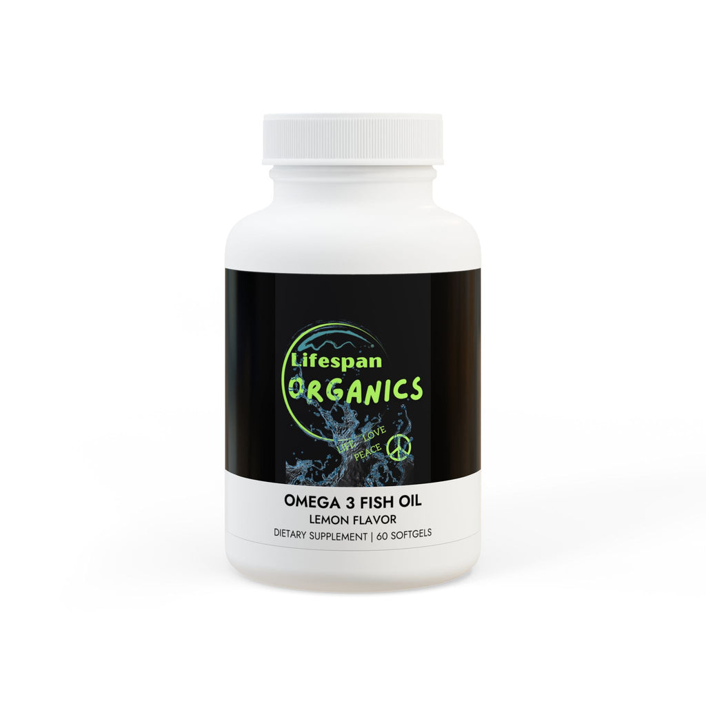 Omega 3 Fish Oil Supplement (60 Softgels)