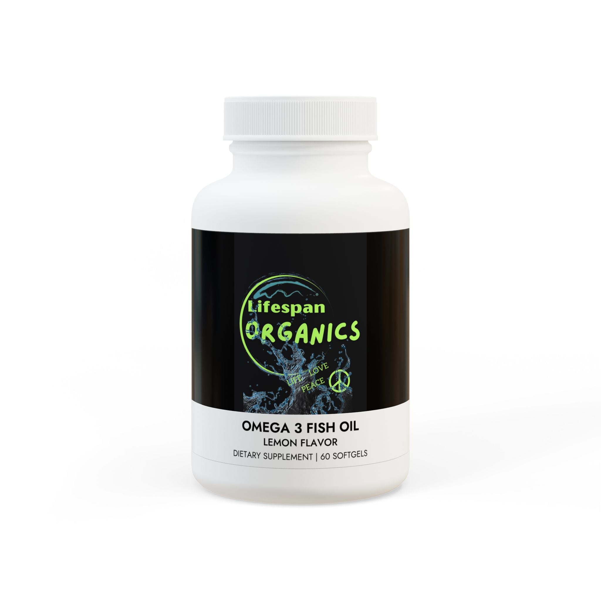 Omega 3 Fish Oil Supplement (60 Softgels)