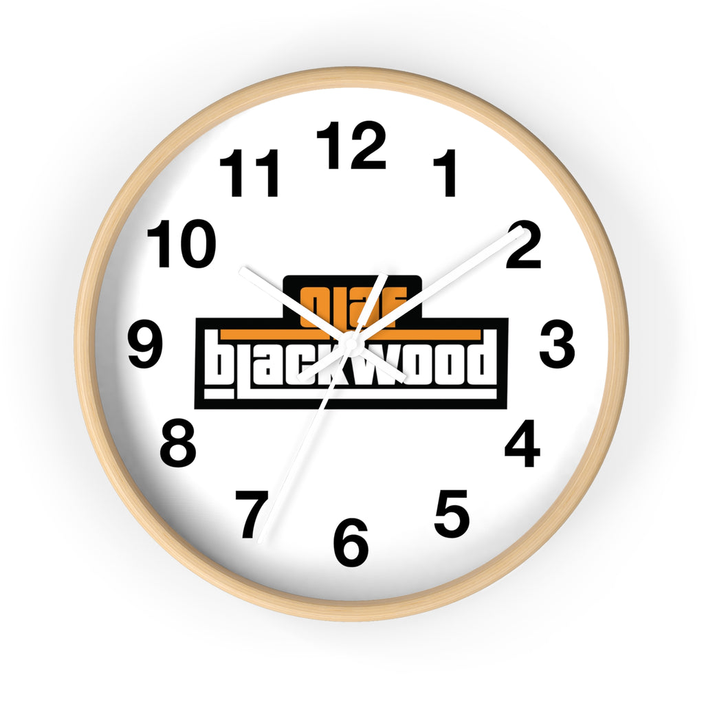 Wall Clock - Modern Home Decor, Unique Gift for Smokers, Vintage Style Clock, Distinctive Interior Decor