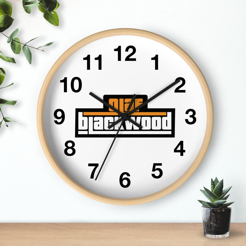 Wall Clock - Modern Home Decor, Unique Gift for Smokers, Vintage Style Clock, Distinctive Interior Decor