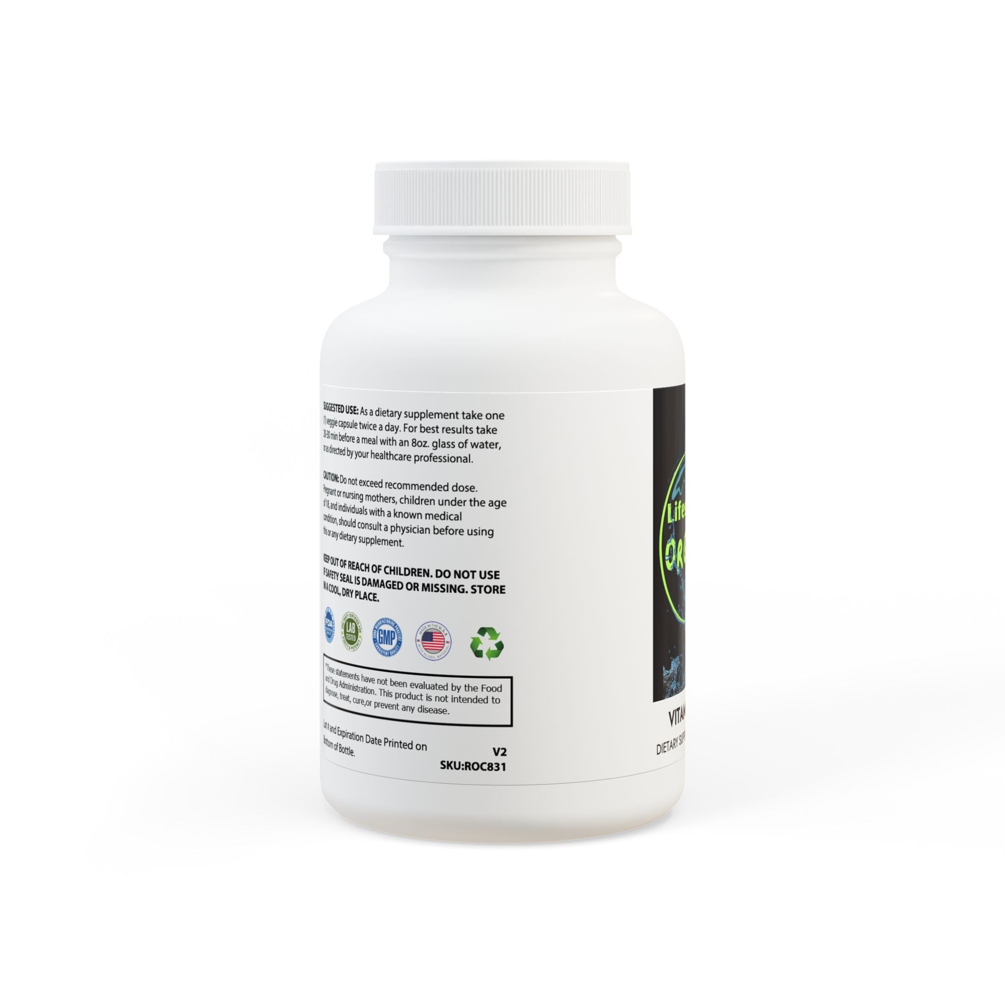 Vitamin K2 + D3 Supplement (60 Capsules)