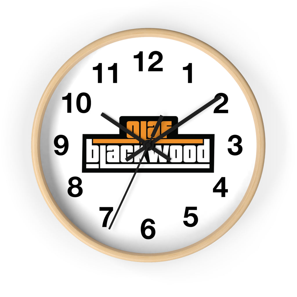 Wall Clock - Modern Home Decor, Unique Gift for Smokers, Vintage Style Clock, Distinctive Interior Decor